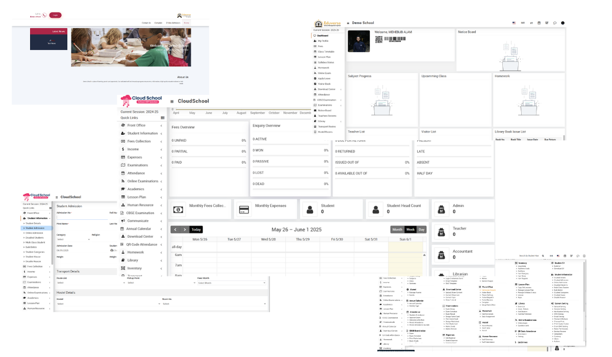 CloudSchool Dashboard